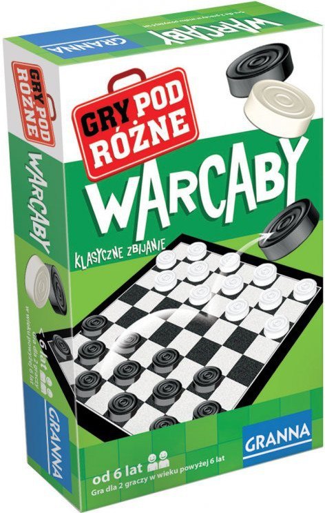 Warcaby - gra podróżna