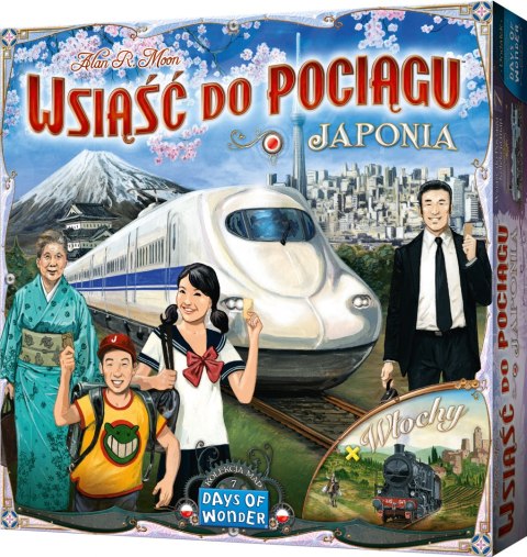 Wsiąść do Pociągu: Kolekcja Map 7 - Japonia i Włochy