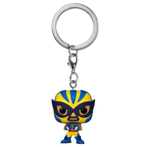 Funko POP Keychain: Marvel Luchadores - El Animal Indestructible (Wolverine)