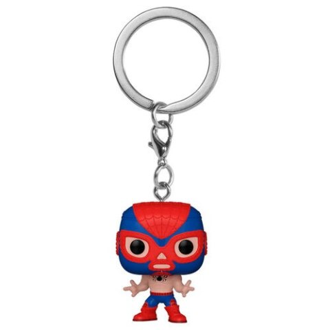 Funko POP Keychain: Marvel Luchadores - El Aracno (Spider-Man)