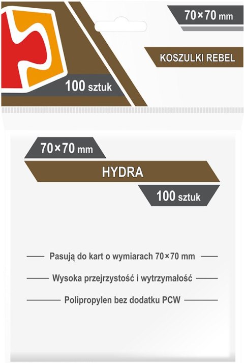 Rebel Koszulki na karty (70x70 mm) "Hydra", 100 sztuk