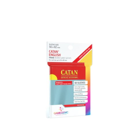 Gamegenic: Prime Catan-Sized Sleeves (56x82 mm), 60 sztuk