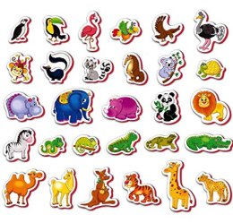 Roter Kafer Foam Magnets: Zoo