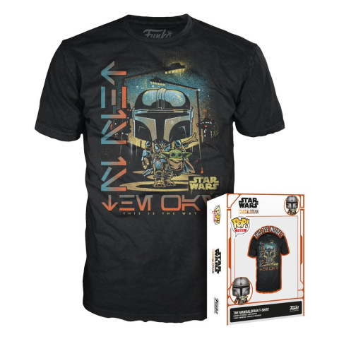 Funko POP Tees: Star Wars: The Mandalorian - The Way