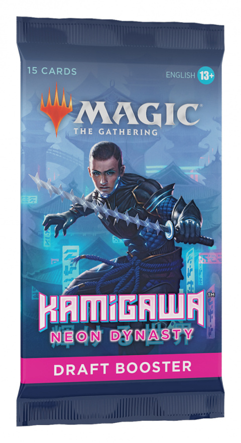 Magic the Gathering Kamigawa Neon Dynasty Draft Booster