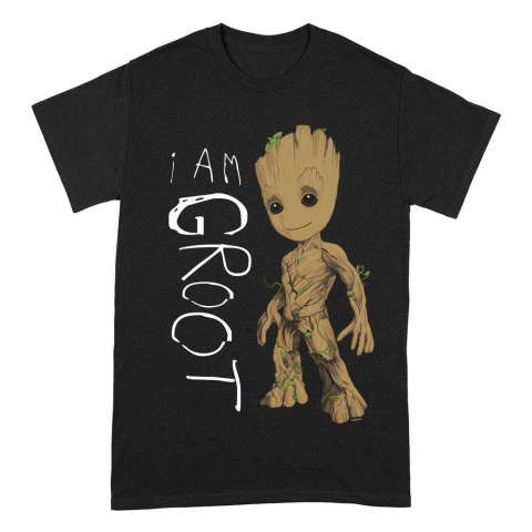 Marvel T-Shirt Guardians of the Galaxy - I Am Groot Scribbles