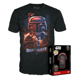 Funko POP Tees: Star Wars - Boba Fett (Bounty Hunter)