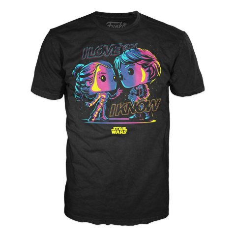 Funko POP Tees: Star Wars - Han Loves Leia