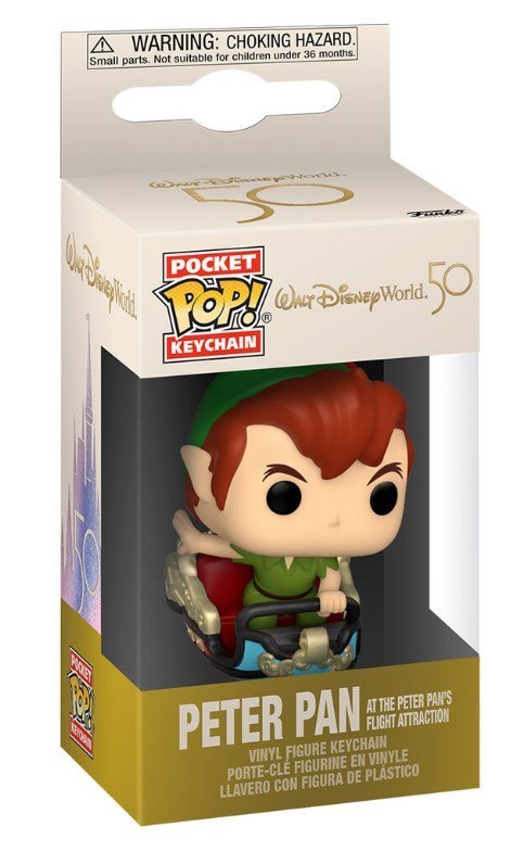 Funko POP Keychain: Walt Disney World .50 - Peter Pan at the Petar Pan's Flight Attraction