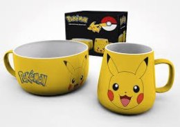 Pokemon breakfast set - Pikachu (zestaw śniadaniowy)