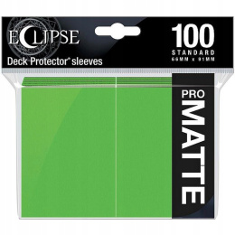 Ultra PRO Eclipse MATTE Deck Protector sleeves Lime Green 100 szt.