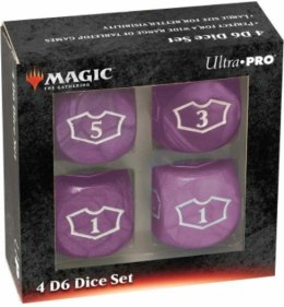 Ultra-Pro: Magic the Gathering - Black Mana - 22 mm Deluxe Loyalty Dice Set