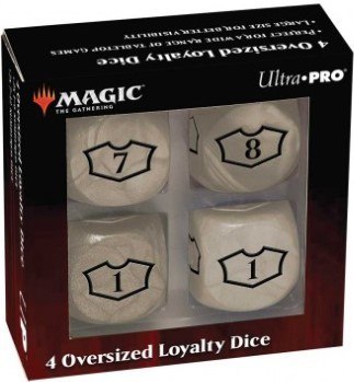 Ultra PRO 22 mm Deluxe Loyalty Dice Set - Plains [MtG]