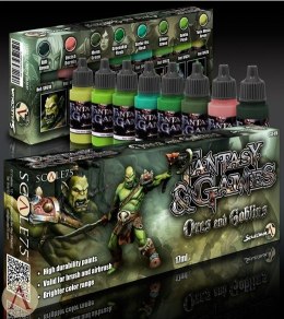 Scale75 Scale75: Fantasy & Games - Paint Set - Orcs and Goblins