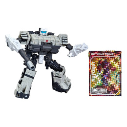 Transformers Generations War for Cybertron: Kingdom Action Figures Deluxe Class 2021 Autobot Slammer 14 cm