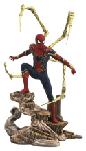 DIAMOND Avengers Infinity War Marvel Movie Gallery PVC Statue Iron Spider-Man 23 cm