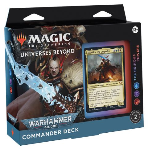 Magic the Gathering: Warhammer 40k Commander The Ruinous Powers