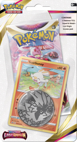 Pokémon TCG: Sword & Shield - Lost Origin - Checklane Blister Scorbunny