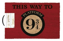 Wycieraczka pod drzwi Harry Potter - Tędy na platform 9 3/4 (60 x 40 cm)