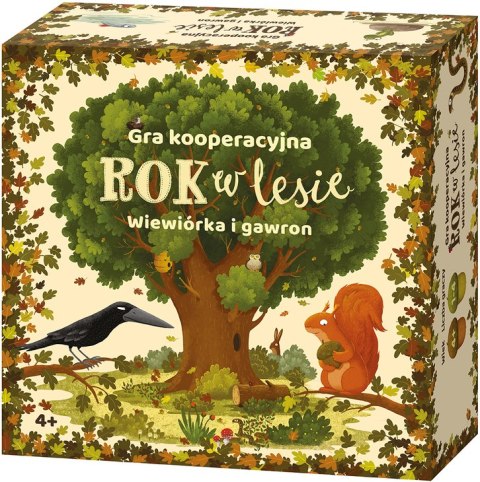 Rok w lesie - Wiewiórka i gawron