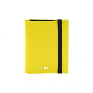 Ultra PRO Album 2-PKT PRO-Binder - Lemon Yellow (ECLIPSE)