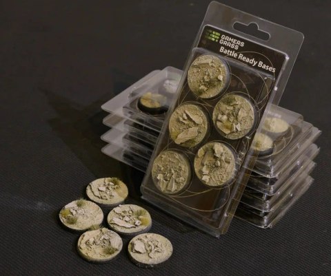 Gamers Grass Gamers Grass: Arid Steppe Bases Round 40 mm (5 szt.)