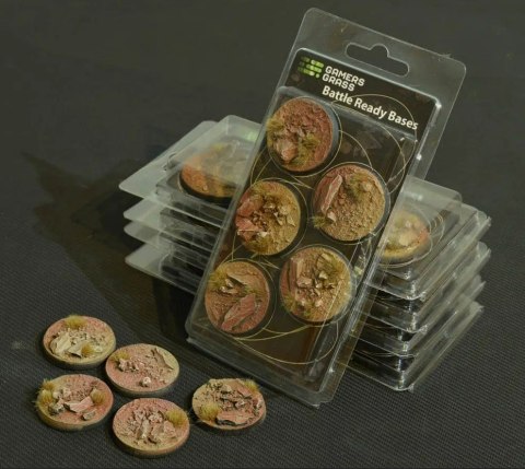 Gamers Grass Gamers Grass: Badlands Bases Round 40 mm (5 szt.)