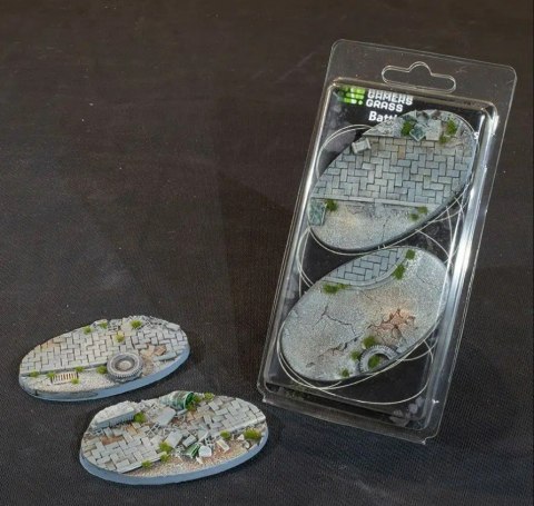 Gamers Grass Gamers Grass: Bases Oval - Urban Warfare 90 mm (2 szt.)