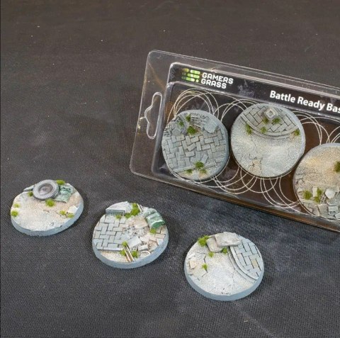 Gamers Grass Gamers Grass: Bases Round - Urban Warfare (3 szt.)