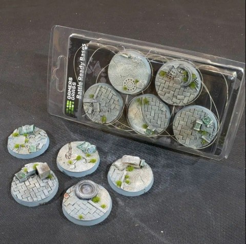 Gamers Grass Gamers Grass: Bases Round - Urban Warfare (5 szt.)