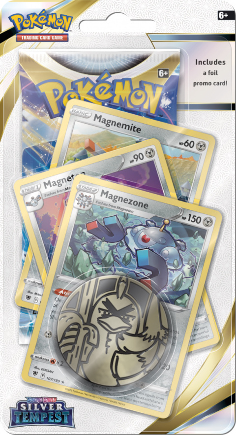 Pokemon TCG: Silver Tempest Premium Checklane Blister - Magnezone