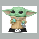 Funko POP Tee Box TV: Star Wars The Mandalorian - Grogu with Cookie