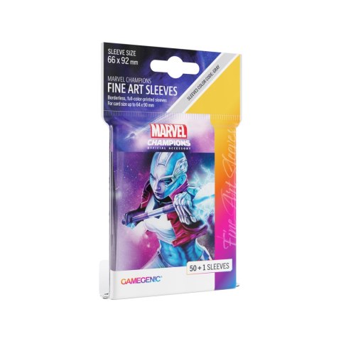 Gamegenic: Marvel Champions Fine Art Sleeves (66 mm x 92 mm) Nebula 50+1 szt.