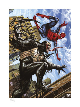 Marvel Art Print Spider-Man vs Venom 46 x 61 cm - unframed