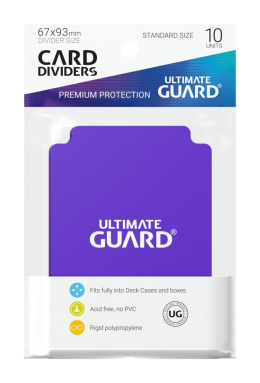 ULTIMATE GUARD Card Dividers - Purple (10)