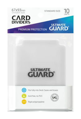 ULTIMATE GUARD Card Dividers - Transparent (10)