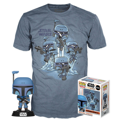 Funko POP Tee Box TV: Star Wars The Mandalorian - Death Watch L