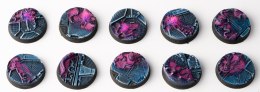 Gamers Grass Gamers Grass: Bases Round - Alien Infestation 25 mm (10 szt.)