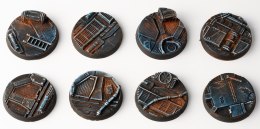 Gamers Grass Gamers Grass: Bases Round - Spaceship Corridor 32 mm (8 szt.)