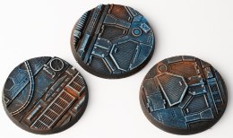 Gamers Grass Gamers Grass: Bases Round - Spaceship Corridor 50 mm (3szt.)