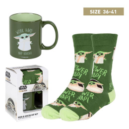 Star Wars: The Mandalorian Mug & Socks Set Grogu 36-41