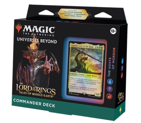 Magic the Gathering: The Lord of the Rings - Tales of Middle-earth - Commander Deck - The Hosts of Mordor