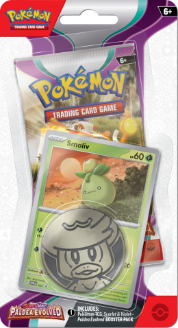 Pokémon TCG: Paldea Evolved - Checklane Blister [Smoliv]