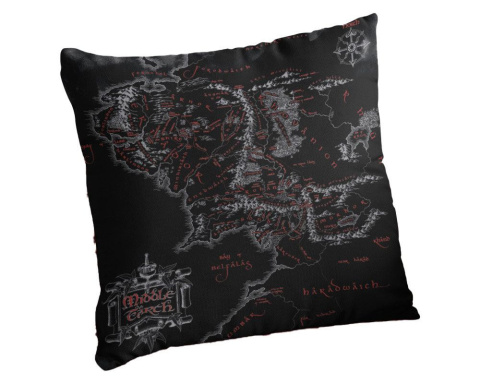 Lord of the Rings Cushion Middle Earth 42 x 41 cm - poduszka