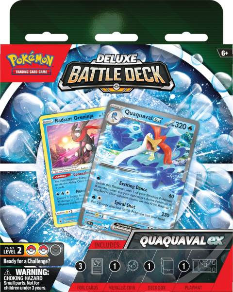 Pokemon TCG: Deluxe Battle Deck Quaquaval ex