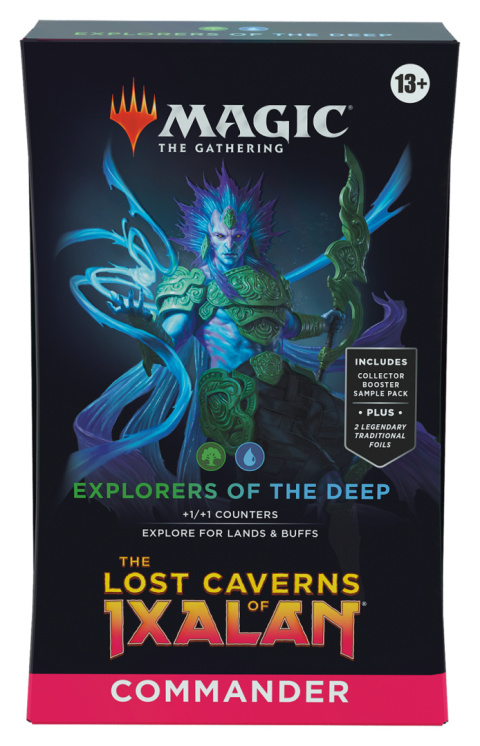 Magic the Gathering: The Lost Caverns of Ixalan - Commander Deck - Explorers of the Deep