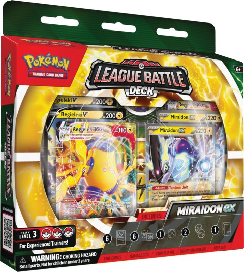 Pokemon TCG: League Battle Deck Miraidon ex & Regieleki VMAX