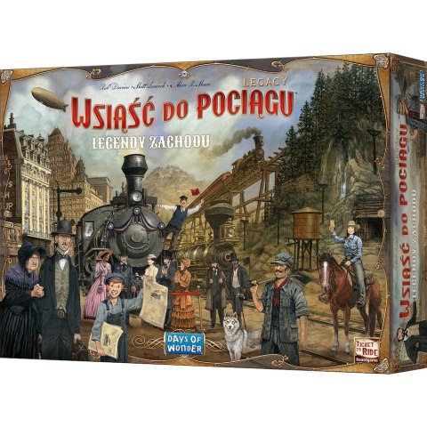 Wsiąść do Pociągu: Legacy - Legendy Zachodu + PROMO Duże Miasta!