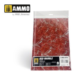 Ammo: Red Marble - Round Die-Cut (2)