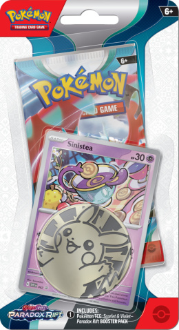 Pokemon TCG: Paradox Rift - Checklane Blister Sinistea